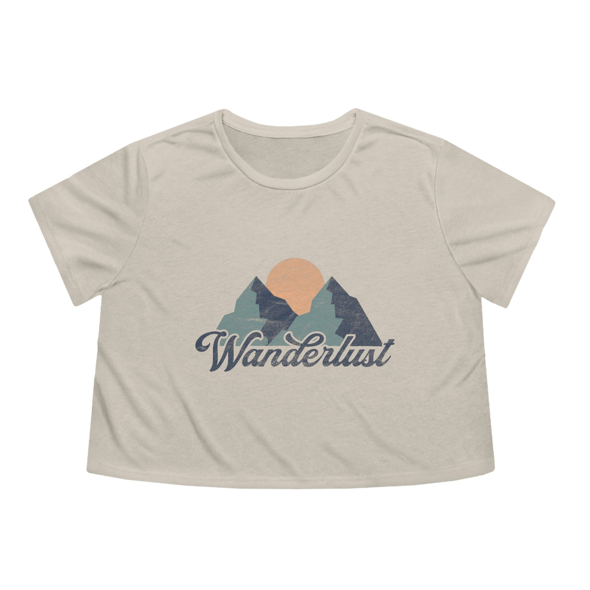 Wanderlust Crop Tee