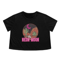 Neon Moon Crop Tee